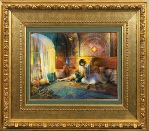 Im Harem by Henri Adriene Tanoux