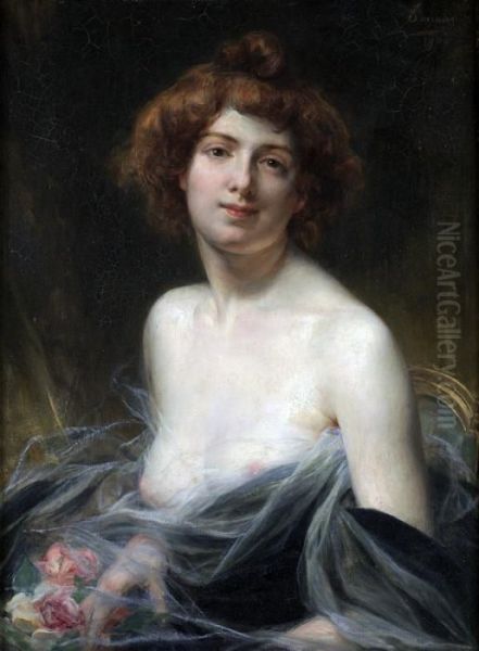 Jeune Femme Au Decollete - view 1