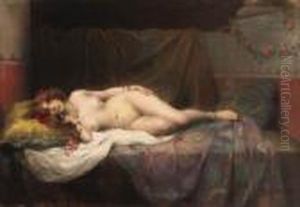 L'odalisque by Henri Adriene Tanoux