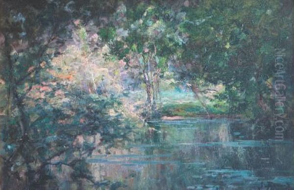 "eclaircie Ensoleillee Sur L'etang" - view 1