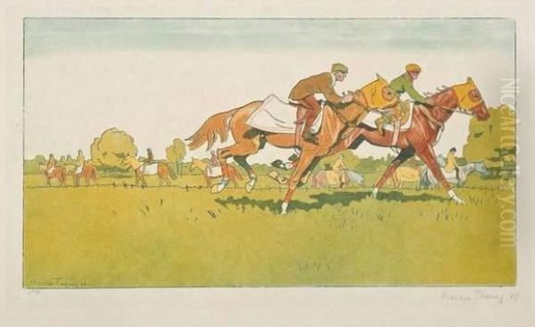 L'entrainement A Maisons-laffitte : Un Galop - view 1