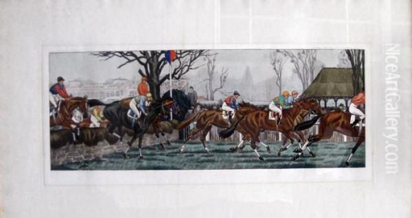 Les Courses A Auteuil - view 1