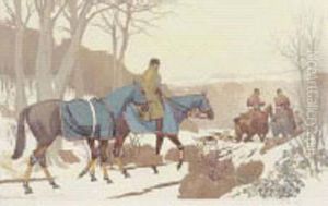 Le Retour De Chasse. by Maurice Taquoy