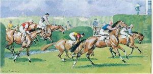 Le Saut De La Riviere by Maurice Taquoy