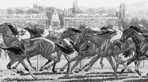 Longchamp, 1919. Longchamp, 1919.