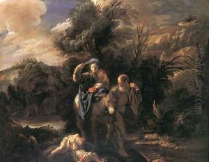 Flight to Egypt 1621-23 by Domenico Fetti