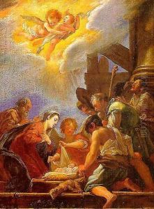 Adoration of the Shepherds by Domenico Fetti