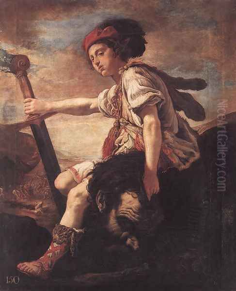 David with the Head of Goliath c. 1620 - view 1