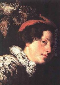 David (detail) c. 1620 by Domenico Fetti
