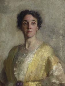 Lady In Yellow (mrs. Codman) by Edmund Charles Tarbell