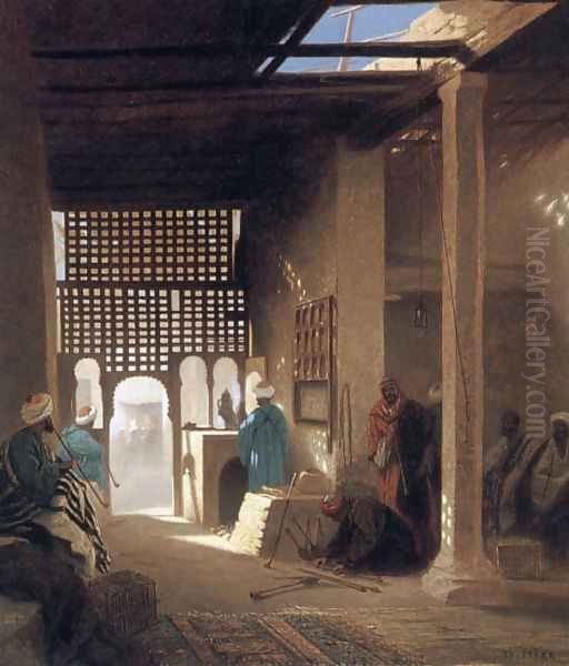 Interior of a Moorish Café - view 1