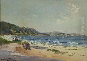 Edinburgh Seen From Gosford Bay