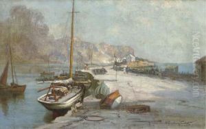 Aberdour Harbour by J.A. Henderson Tarbet
