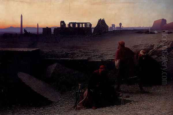 Ruines De Thebes (Haute-Egypte) - view 1