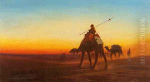 Caravanne au Couche-Sol by Charles Theodore Frere