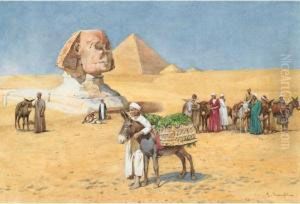 Les Aniers Devant Le Sphinx