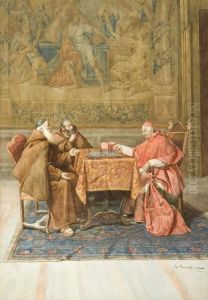 La Partita A Scacchi by Enrico Tarenghi