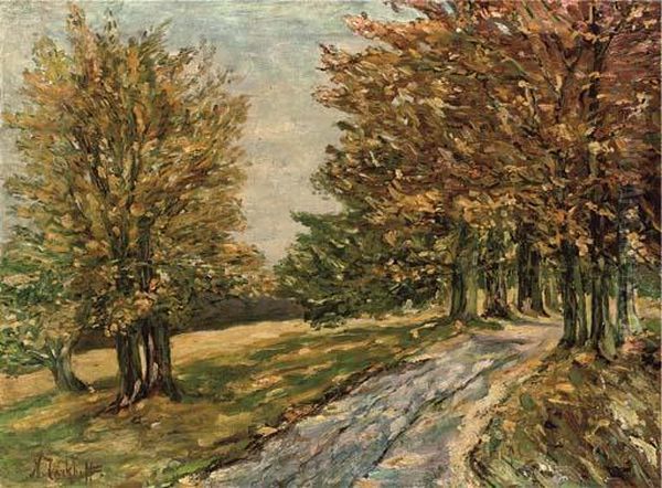 An Autumnal Path - view 1