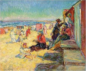 Beach Scene, C.1905 Beach Scene, C.1905