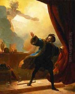 The Fatal Hour Fantastic Subject by Alexandre Evariste Fragonard