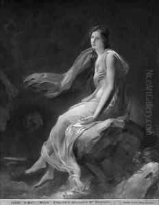 Madame Recamier 1777-1849 by Alexandre Evariste Fragonard