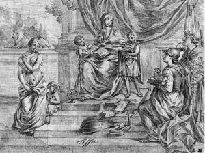 Allegorie Des Arts by Jean Tassel