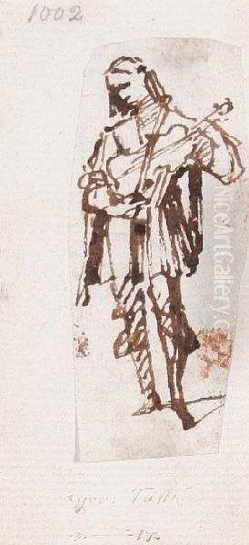 Flute Player - view 1