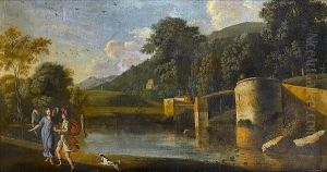 A River Landscape With Tobias And The Angel