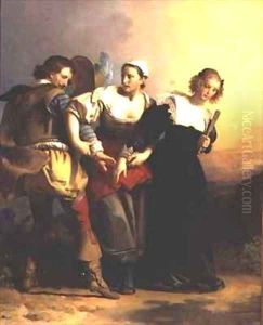 Scene from the Opera Don Giovanni by Mozart