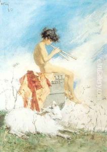 Idyll 1868 by Mariano Fortuny y Marsal