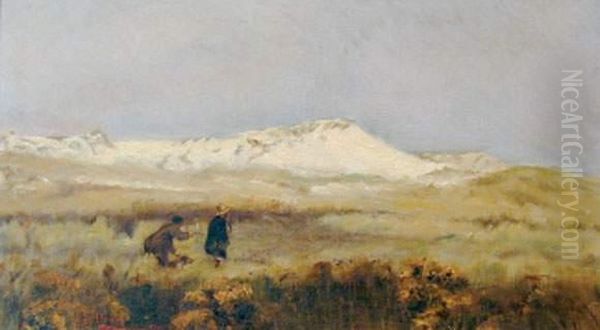 Les Chasseurs Dans Les Dunes, Environs De Berck - view 1