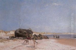 The Fishermen's Return by Francis Tattegrain