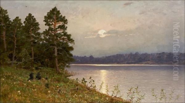 Auringonlasku Jarvimaisemassa. - view 1