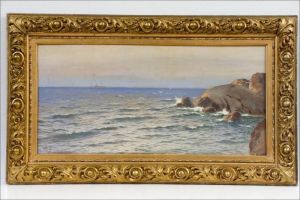 Rannikkomaisema - Kustlandskap. Rannikkomaisema - Kustlandskap.
