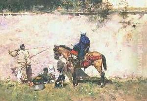 Moroccans by Mariano Fortuny y Marsal