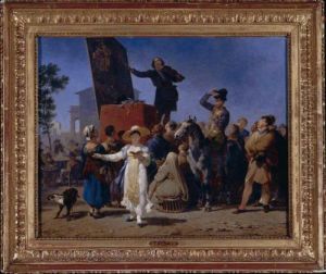Le Chanteur De Cantiques by Nicolas Antoine Taunay