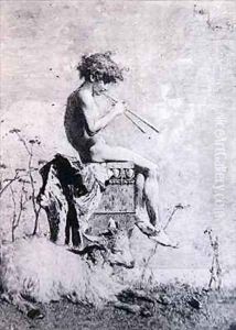 Idyll by Mariano Fortuny y Marsal