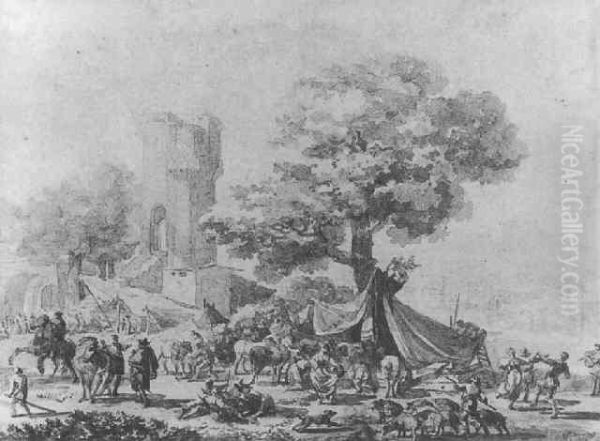 Landscape With A Country Fair - view 1
