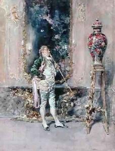 The Rare Vase by Mariano Fortuny y Marsal