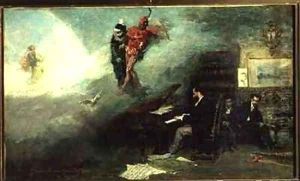 Recalling the Faust Fantasy by Mariano Fortuny y Marsal