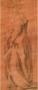 Etude De Personnage Drape