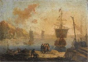 Paesaggio Con Viandanti by Carlo Antonio Tavella, Il Solfarola