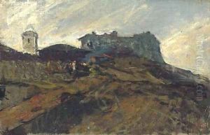Una casa en el campo espanol by Mariano Fortuny y Marsal