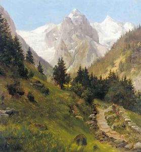 Wetterhorn by Thomas Fearnley