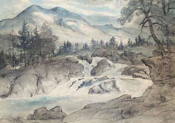 Labro Falls (Labrofossen) - view 1