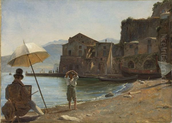 The Painter and the Boy - view 1