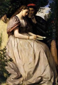 Paolo And Francesca by Anselm Friedrich Feuerbach