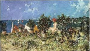 Garden On The Adriatic by Andrea Tavernier