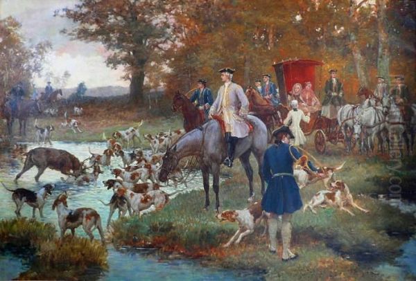 Chasse Acourre Louis Xv - view 1