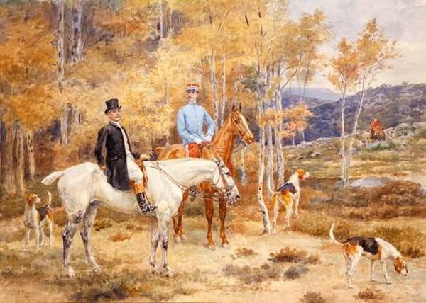 Scene De Chasse A Courre - view 1